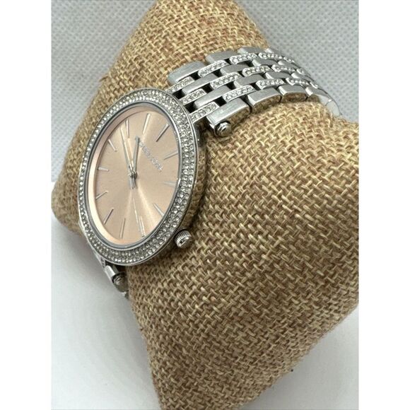 Michael Kors Darci MK3218 Women Silver Stainless Steel Analog Dial Watch JNA268 - Picture 2 of 11